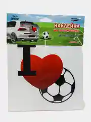 Бежевый наклейки на авто  "футбольная  тематика"  20x20cv