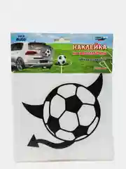 Алый наклейки на авто  "футбольная  тематика"  20x20cv