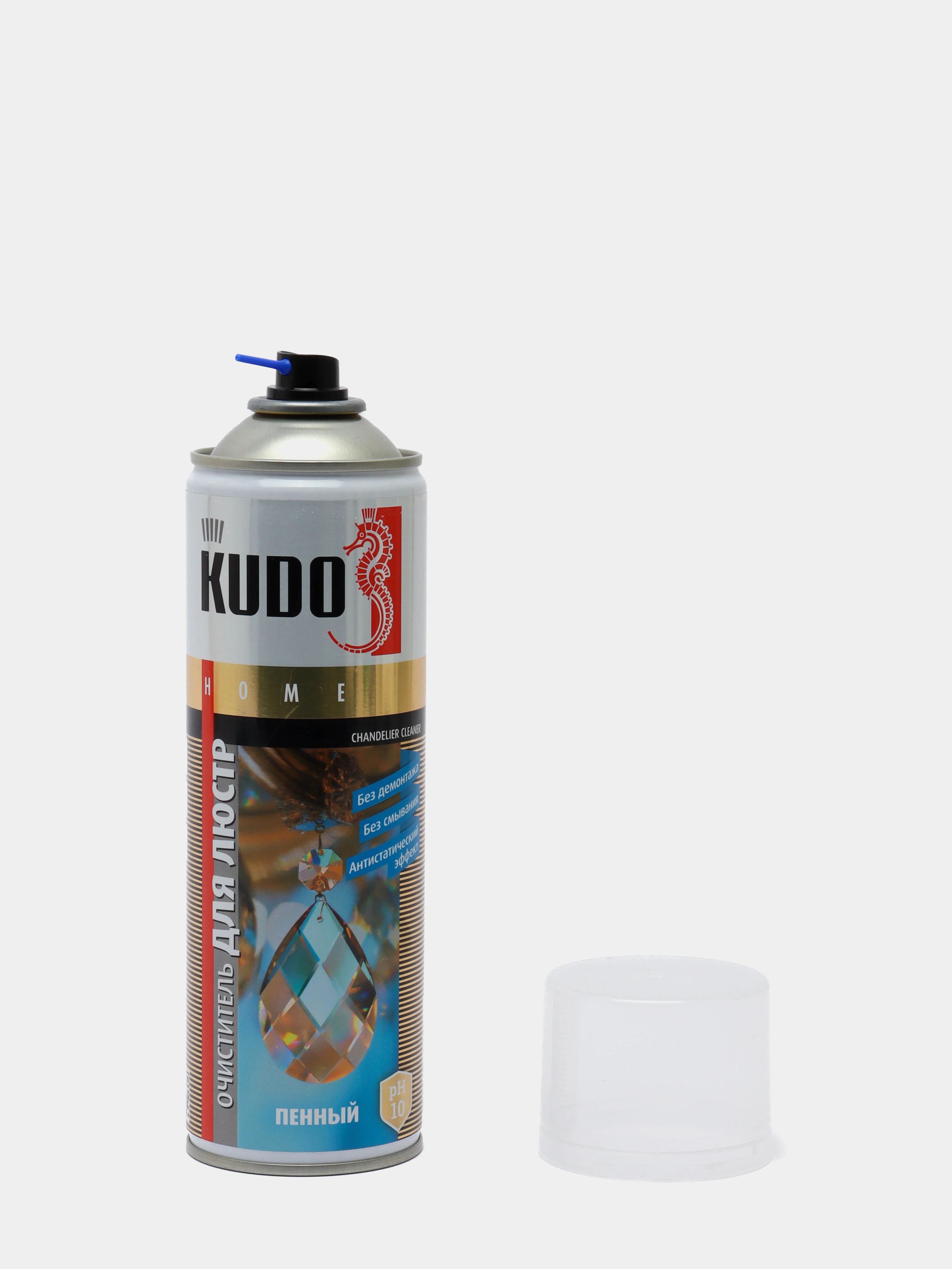 Очиститель KUDO, для люстр, пенный, 650 мл