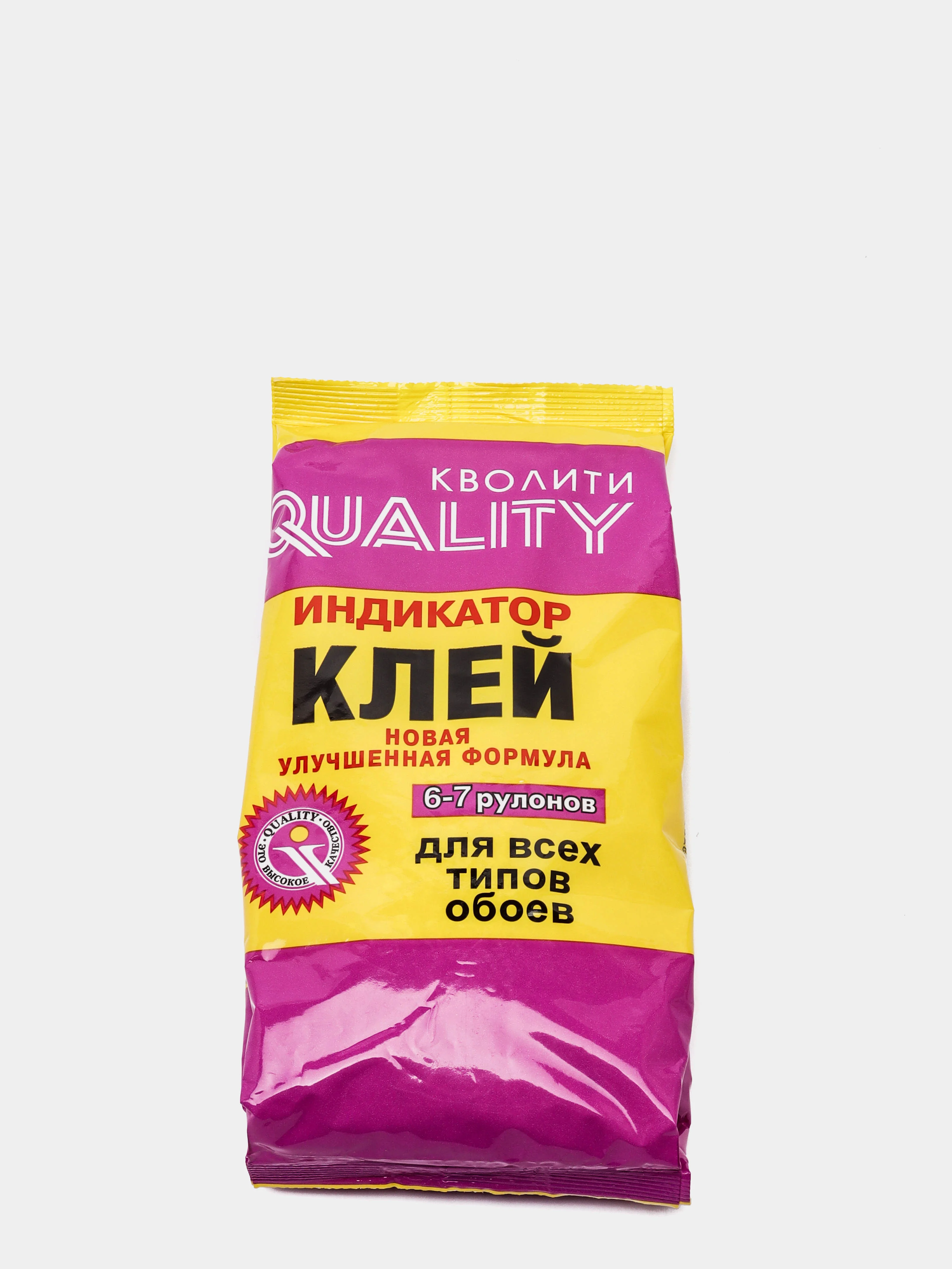 Клей обойный "Quality" индикатор / для всех типов обоев 200г