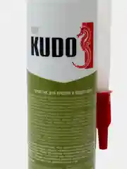 Коричневый герметик для кровли и водостоков KUDO, 280 мл