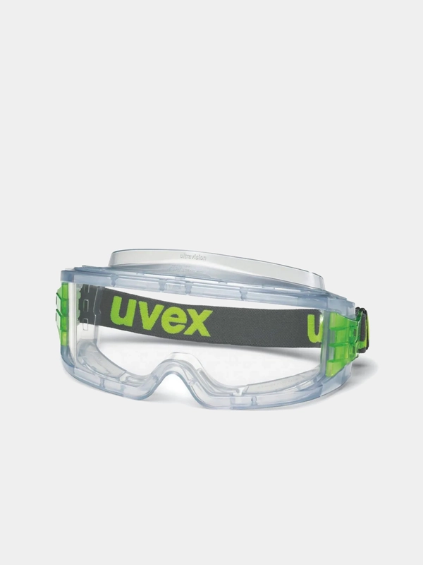 Очки защитные закрытого типа "UVEX" ацетатная линза, защита от запотевания