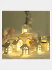 Гирлянда светодиодная  Домики, 2 м