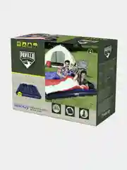 Матрас надувной (Кровать) 203x152x22см, с 2 подушками и насосом BESTWAY Comfort