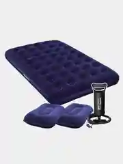 Матрас надувной (Кровать) 203x152x22см, с 2 подушками и насосом BESTWAY Comfort