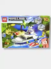 Конструктор Minecraft My World "Прогулка на яхте", 752 детали