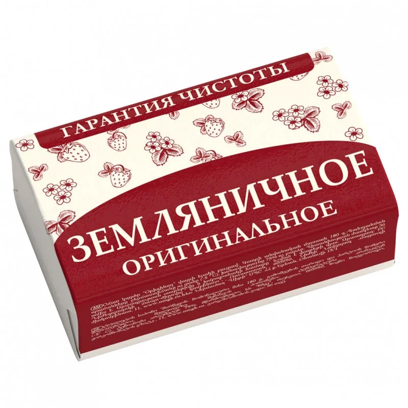 Красный твердое туалетное мыло, 180 г