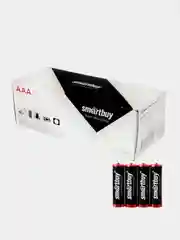 Батарейка Smartbuy, Спутник R03 мизинчиковые, R6 пальчиковые, R03 ONE, R6 ONE солевая