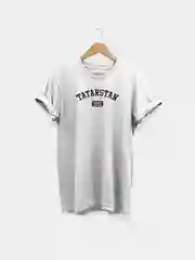 Футболка Seletstore с принтом "Tatarstan", хлопок, унисекс, черная