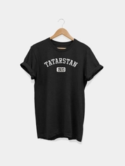 Футболка Seletstore с принтом "Tatarstan", хлопок, унисекс, черная