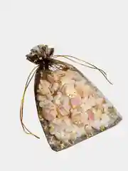 Черный мешочек новогодний подарочный, мешки мешок для упаковки новогодних подарков пакет коробка