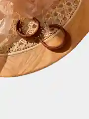 Бронзовый серьги "Кофе с корицей"