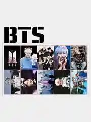 Горчичный наклейки BTS, K-POP