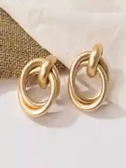 Серьги-кольца LOVR в богемном стиле