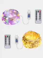 Гирлянда-нить на елку Роса LED USB с пультом, 5 / 10 / 20 метров