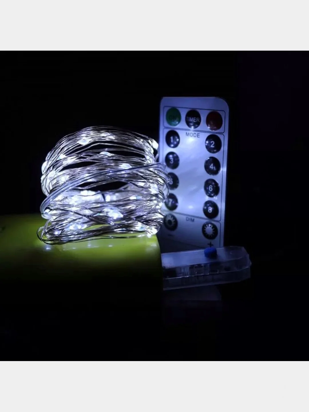 Гирлянда-нить на елку Роса LED USB с пультом, 5 / 10 / 20 метров