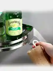 Хром полка для ванной и кухни угловая настенная металлическая