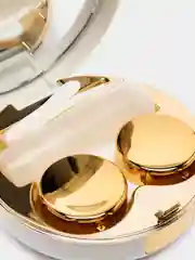 Золотой контейнер для контактных линз  / Набор для контактных линз MARBLE