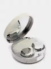 Серебряный контейнер для контактных линз  / Набор для контактных линз MARBLE