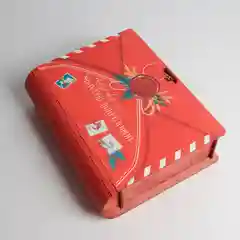 Алый коробка-книга деревянная "Новогодняя", 11 видов
