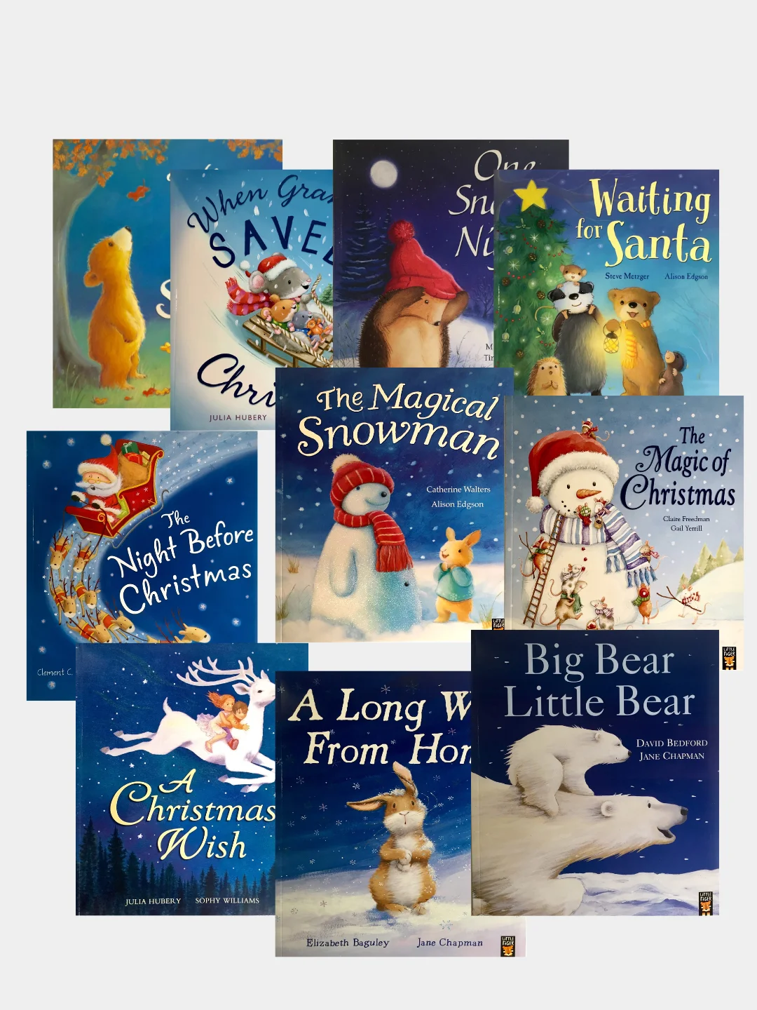 Книги на английском языке для детей 2+ The big Christmas collection. Англия