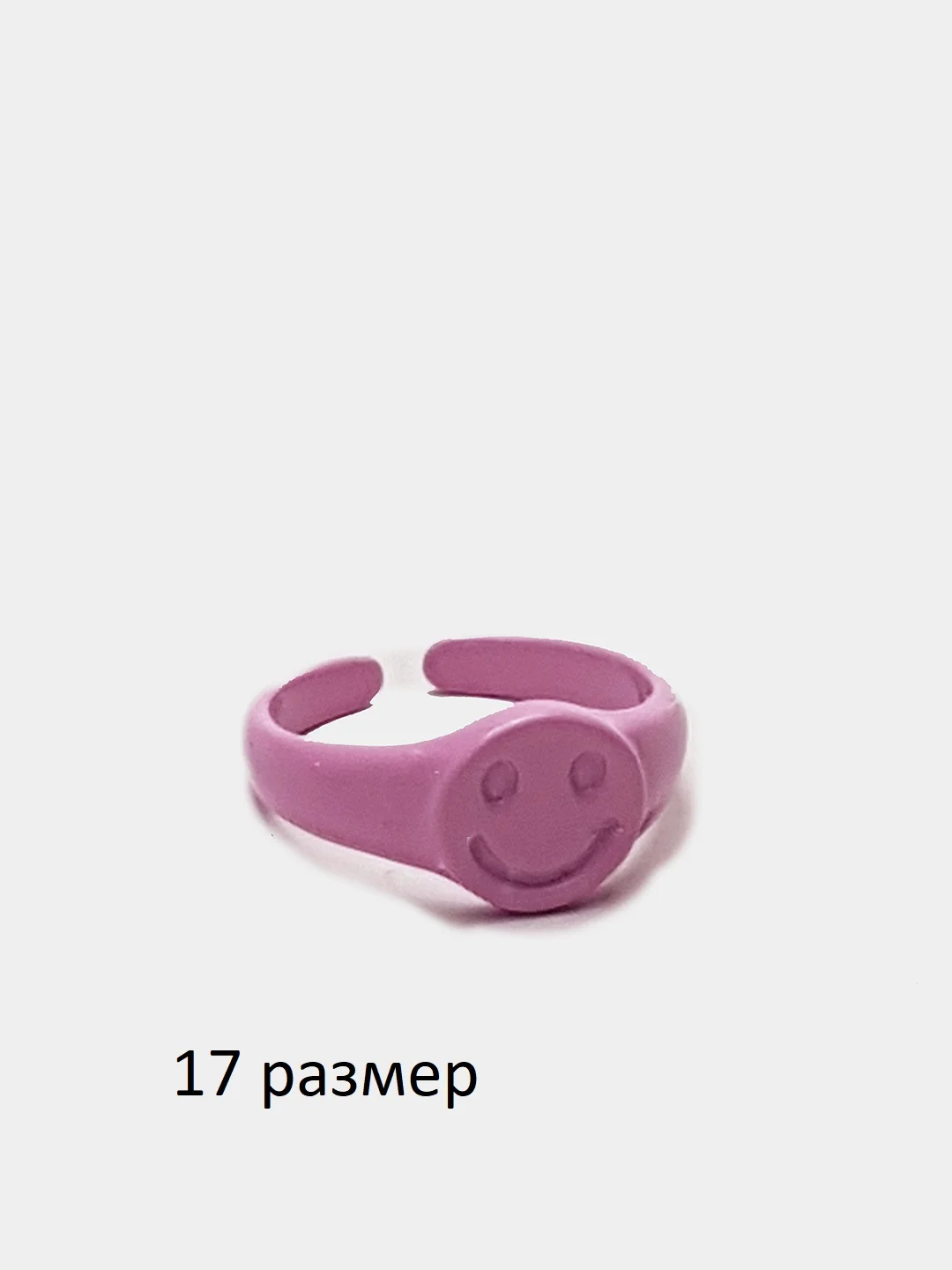 Розовый кольцо женское, 1 штука, разные размеры