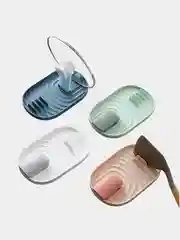 Белый подставка для крышек. Держатель для крышек. Подставка для ложки