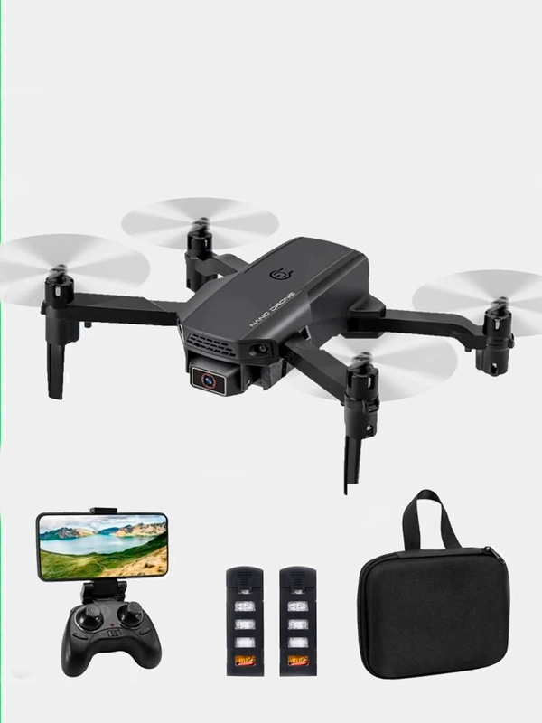 Квадрокоптер дрон с видеокамерой KF611 PRO FPV  + дополнительный аккумулятор