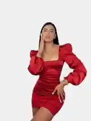 Красный платье женское