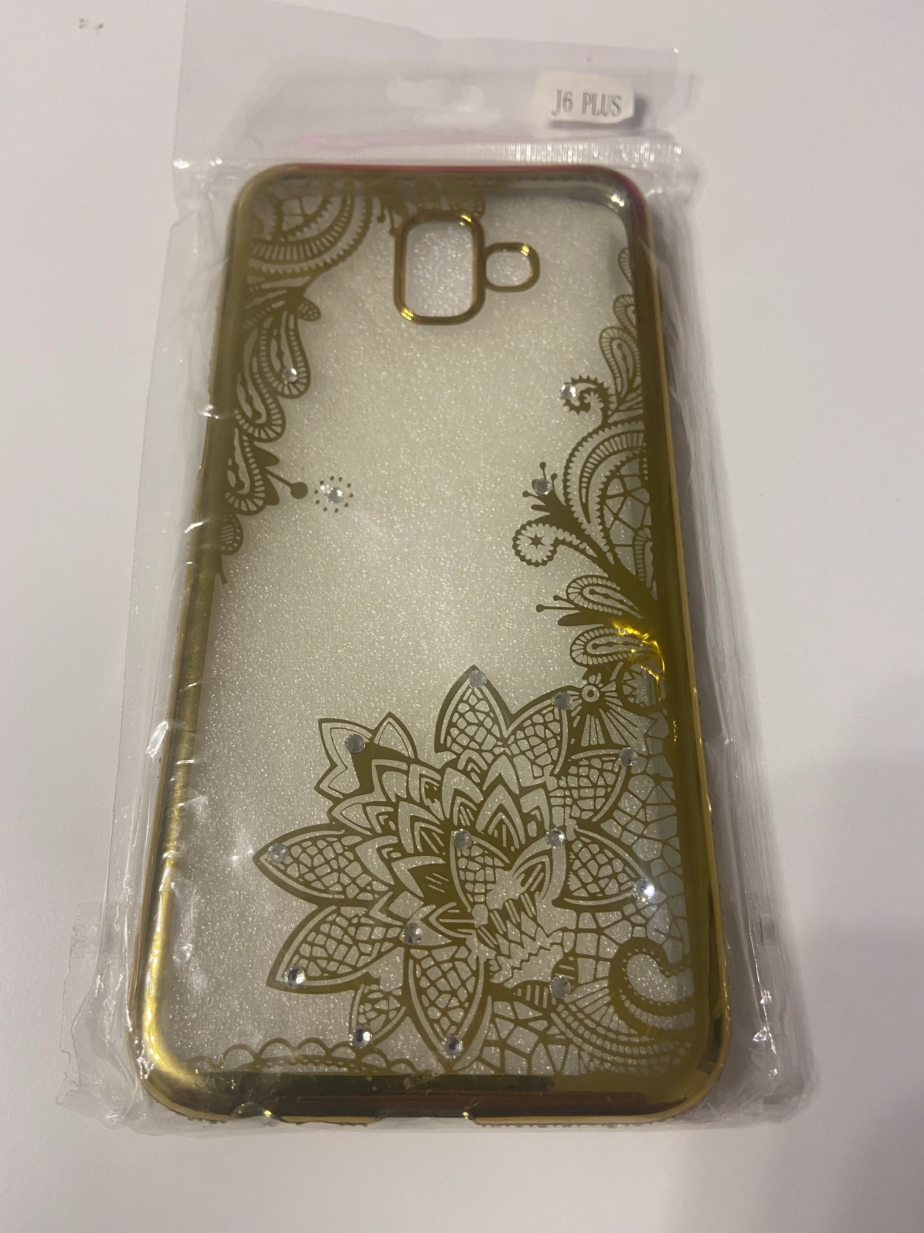 Желтый чехол SAMSUNG J6 PLUS
