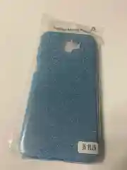 Голубой чехол SAMSUNG J6 PLUS