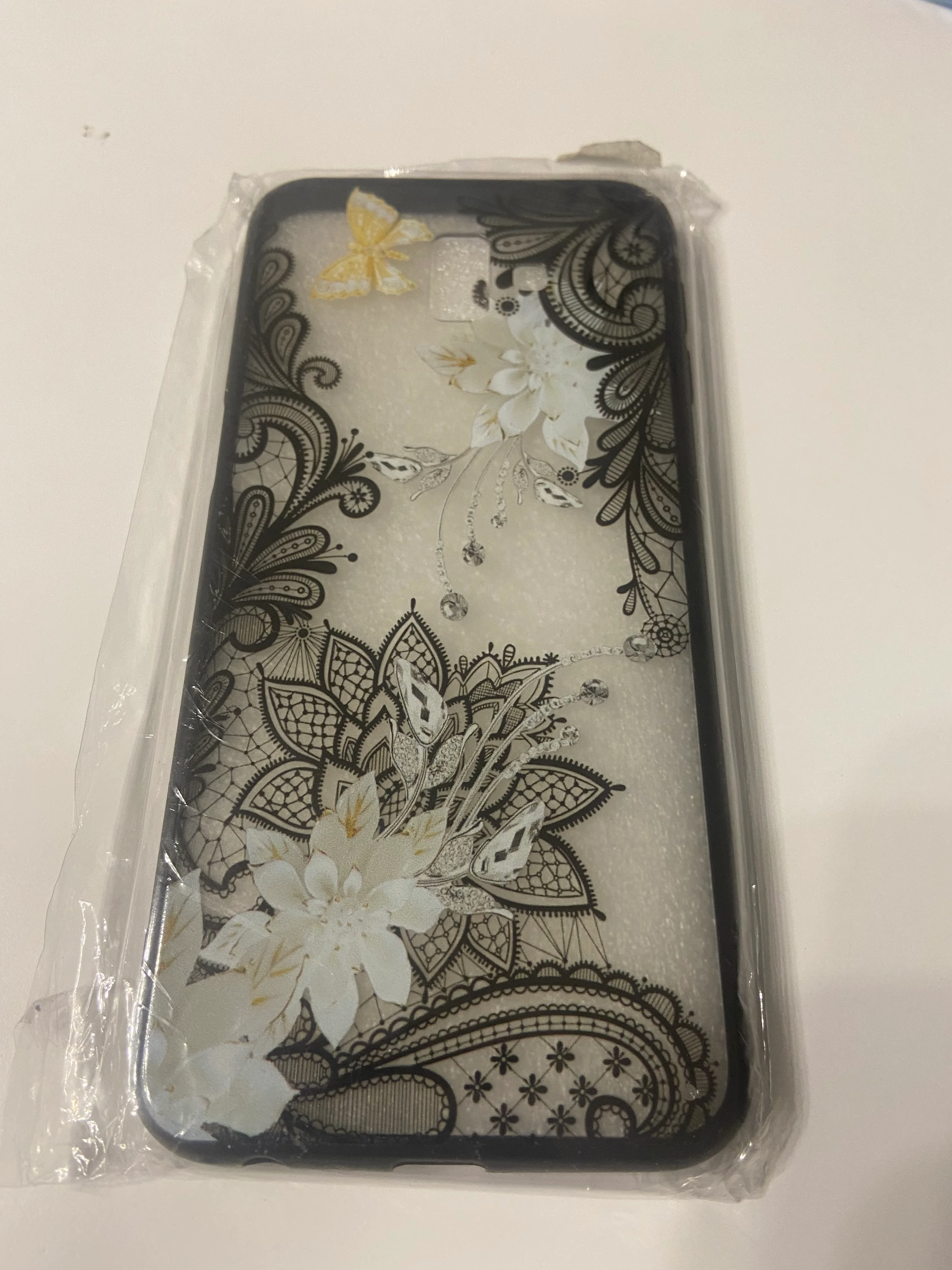 Черный чехол SAMSUNG J6 PLUS