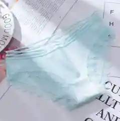 Мятный трусы женские