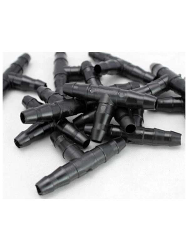 Тройник 1/4" для микротрубки 4/7мм, 20 штук
