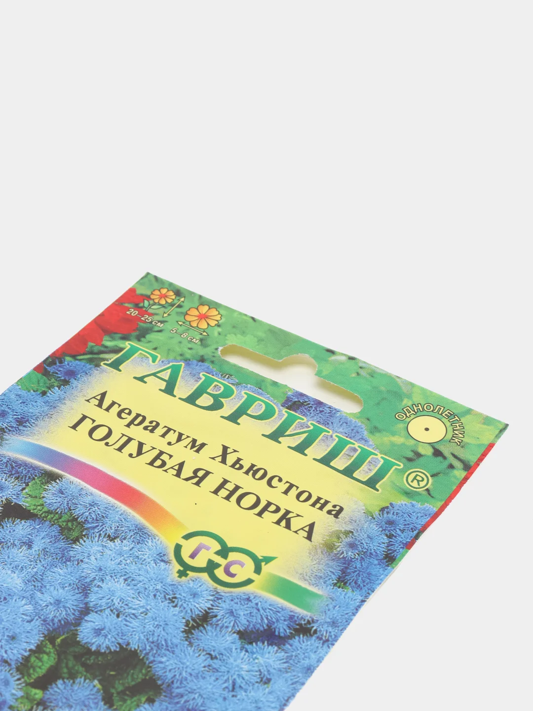 Агератум Голубая норка (семена, цветы)