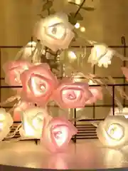 Светодиодная новогодняя гирлянда с розами, 20 LED ламп