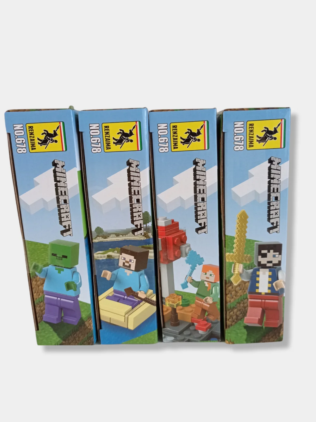 Конструктор My world Майнкрафт Битва с пиратом 101 - 115 и 432 детали