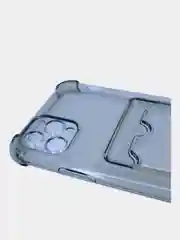 Чехол силиконовый с карманом на iPhone 7/8 Plus, 11, 12, 13, Pro, Pro Max