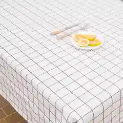 Белый скатерть для кухни