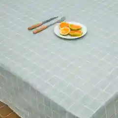 Бирюзовый скатерть для кухни