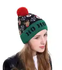 Шапка новогодняя, светодиодная
