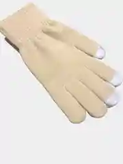 Бежевый перчатки сенсорные