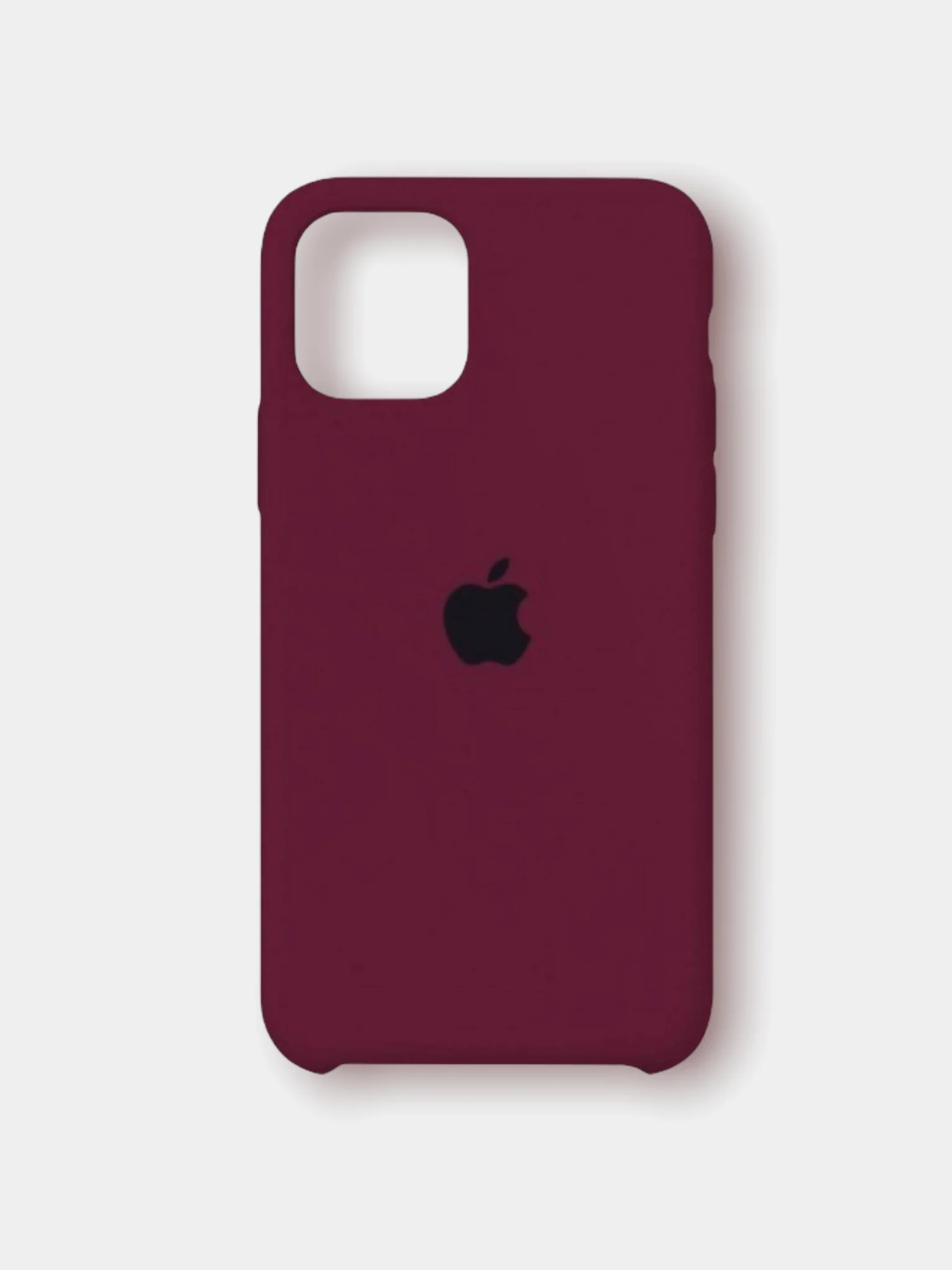 Бордовый чехол SILICONE CASE ДЛЯ IPHONE 5, 6, 6PLUS, 12 MINI, 12/12PRO
