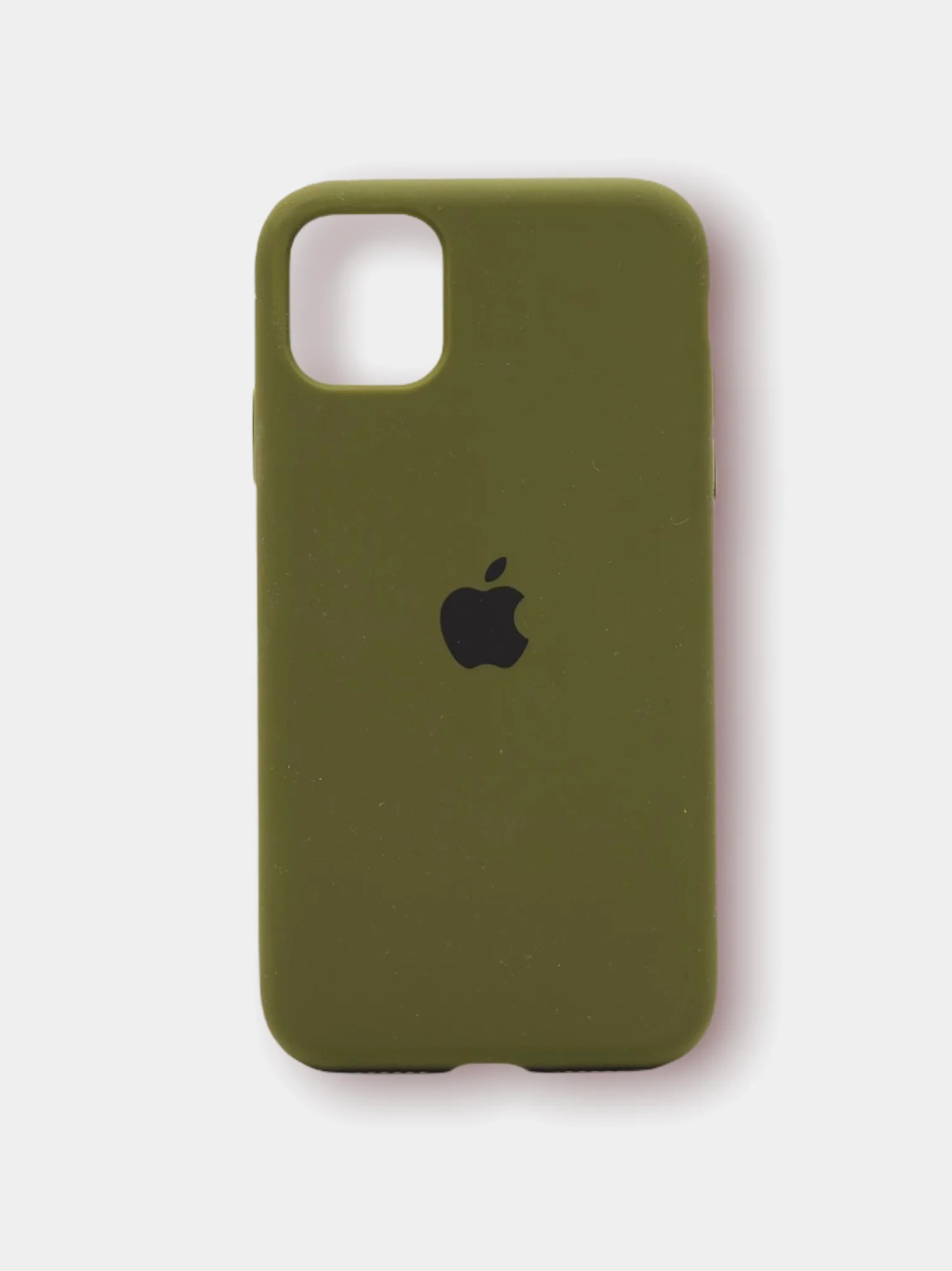 Хаки чехол SILICONE CASE ДЛЯ IPHONE 5, 6, 6PLUS, 12 MINI, 12/12PRO
