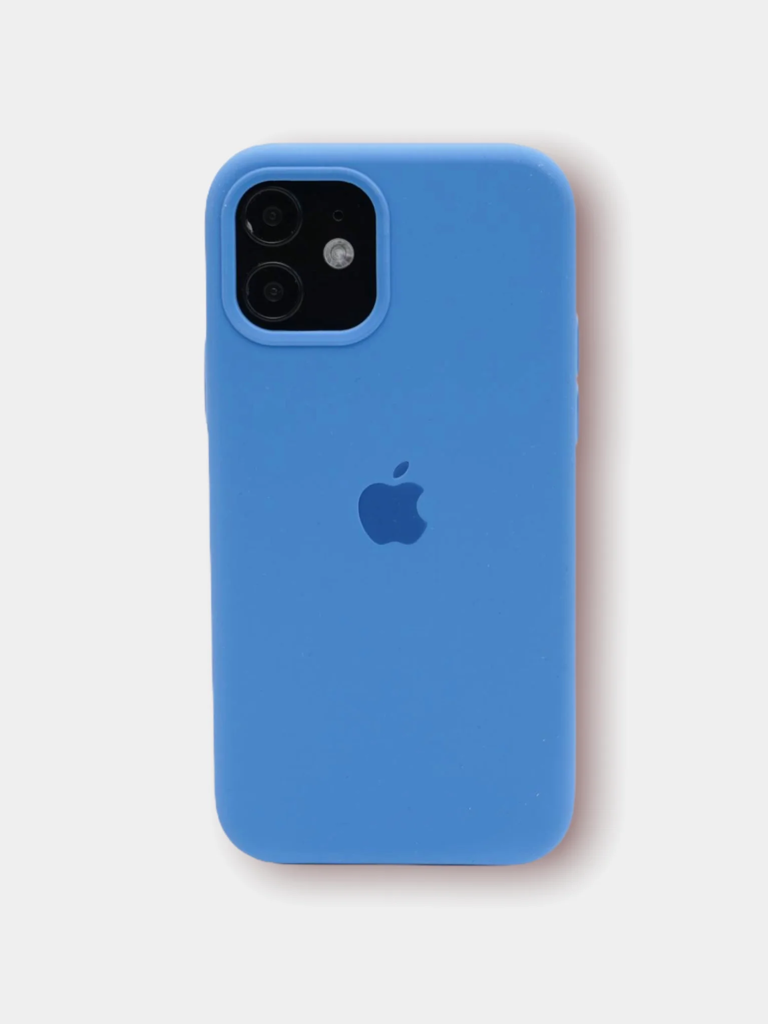Синий чехол SILICONE CASE ДЛЯ IPHONE 5, 6, 6PLUS, 12 MINI, 12/12PRO