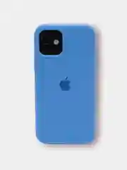 Синий чехол SILICONE CASE ДЛЯ IPHONE 5, 6, 6PLUS, 12 MINI, 12/12PRO