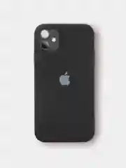 Черный чехол SILICONE CASE ДЛЯ IPHONE 5, 6, 6PLUS, 12 MINI, 12/12PRO