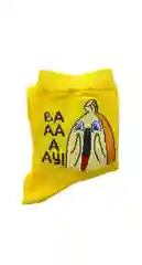 Желтый носки женские "Бананы"