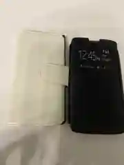 Белый чехол книжка LENOVO 2010
