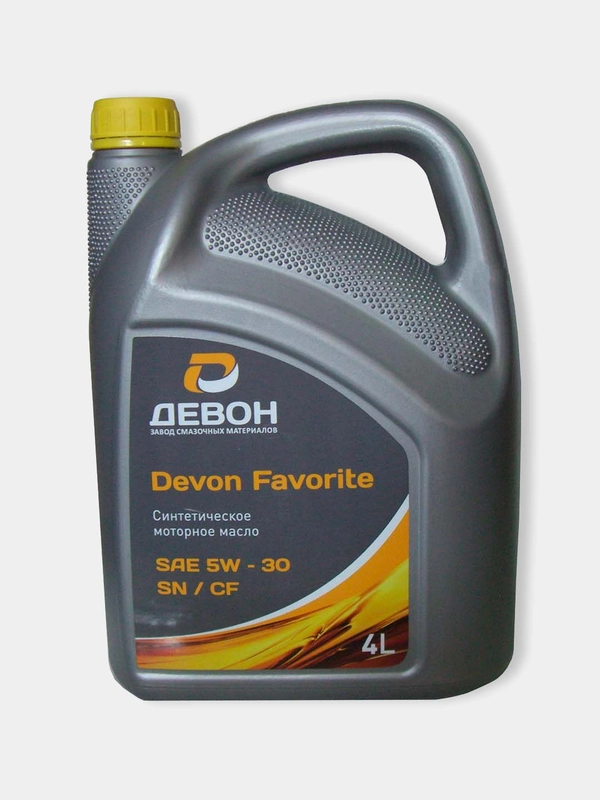 Моторное масло Девон / Devon Favorite SAE 5W-30 SN/CF, Синтетическое, 4 л
